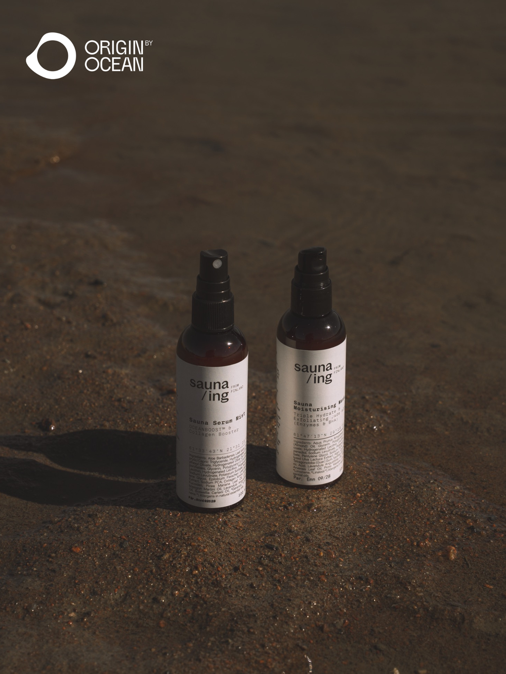 Origin by Ocean Bundle – Sauna Serum Mist & Sauna Moisturising Mask