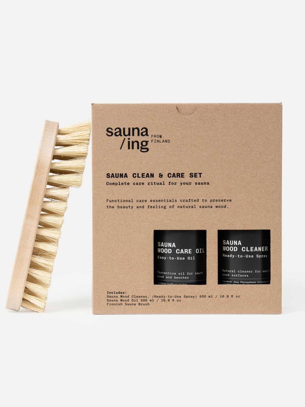 Sauna Clean & Care Set