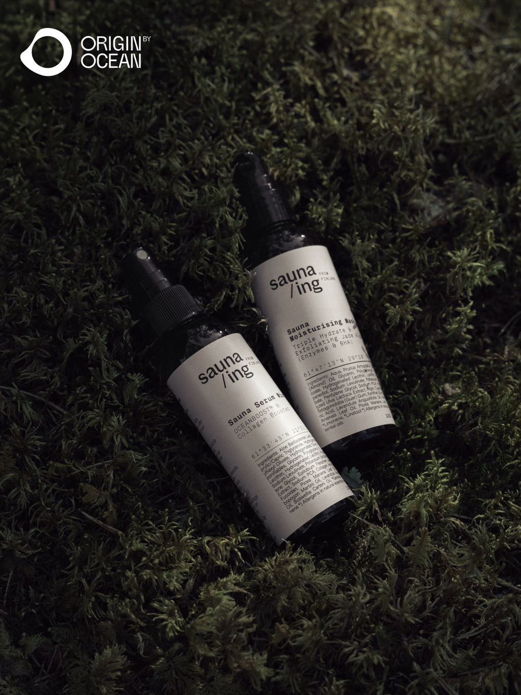 Origin by Ocean Bundle – Sauna Serum Mist & Sauna Moisturising Mask