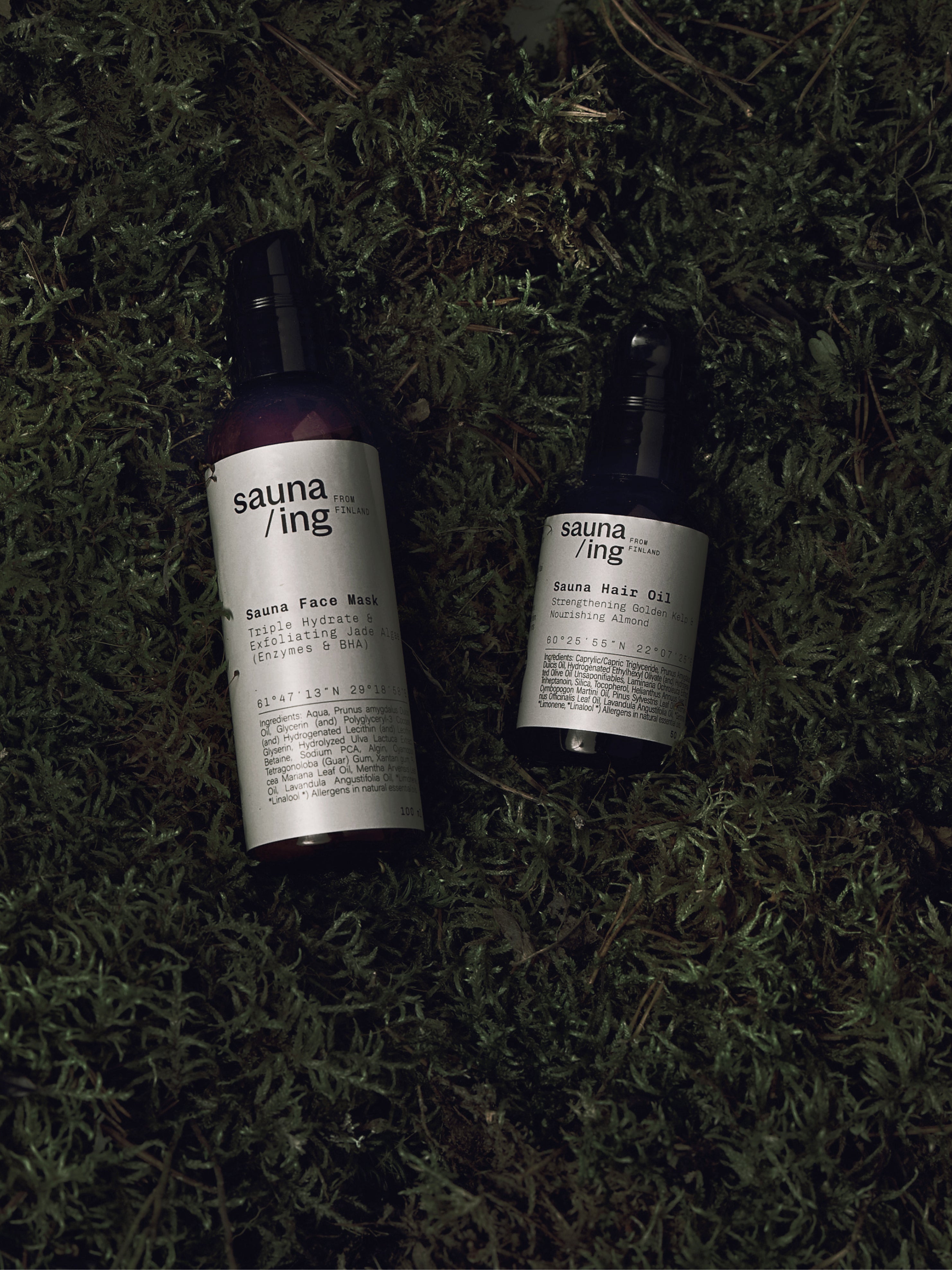 Weihnachtliches Geschenkset – Sauna Gesichtsmaske & Sauna Haaröl