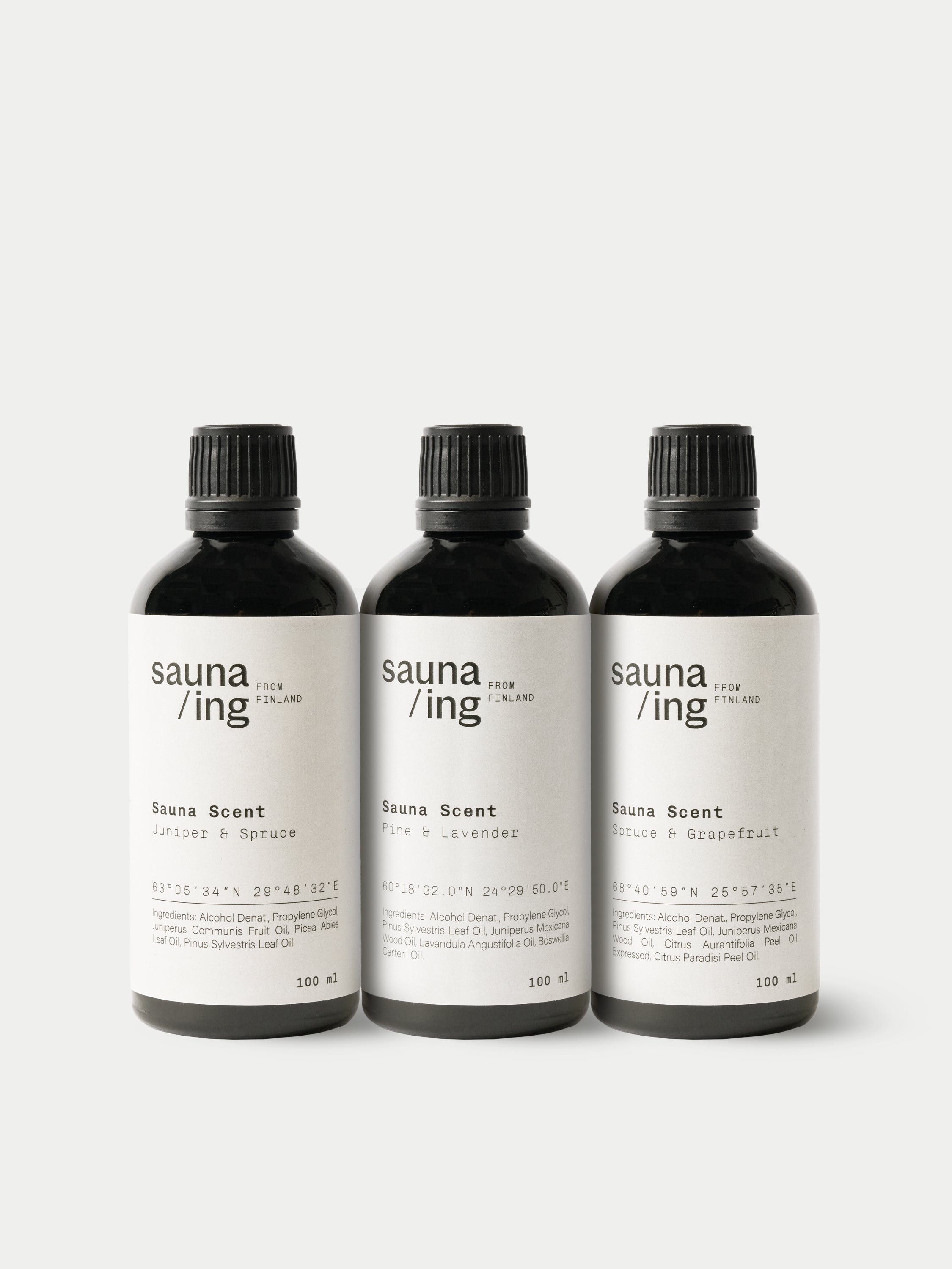 Sauna Scents Trio – Aromen des finnischen Waldes