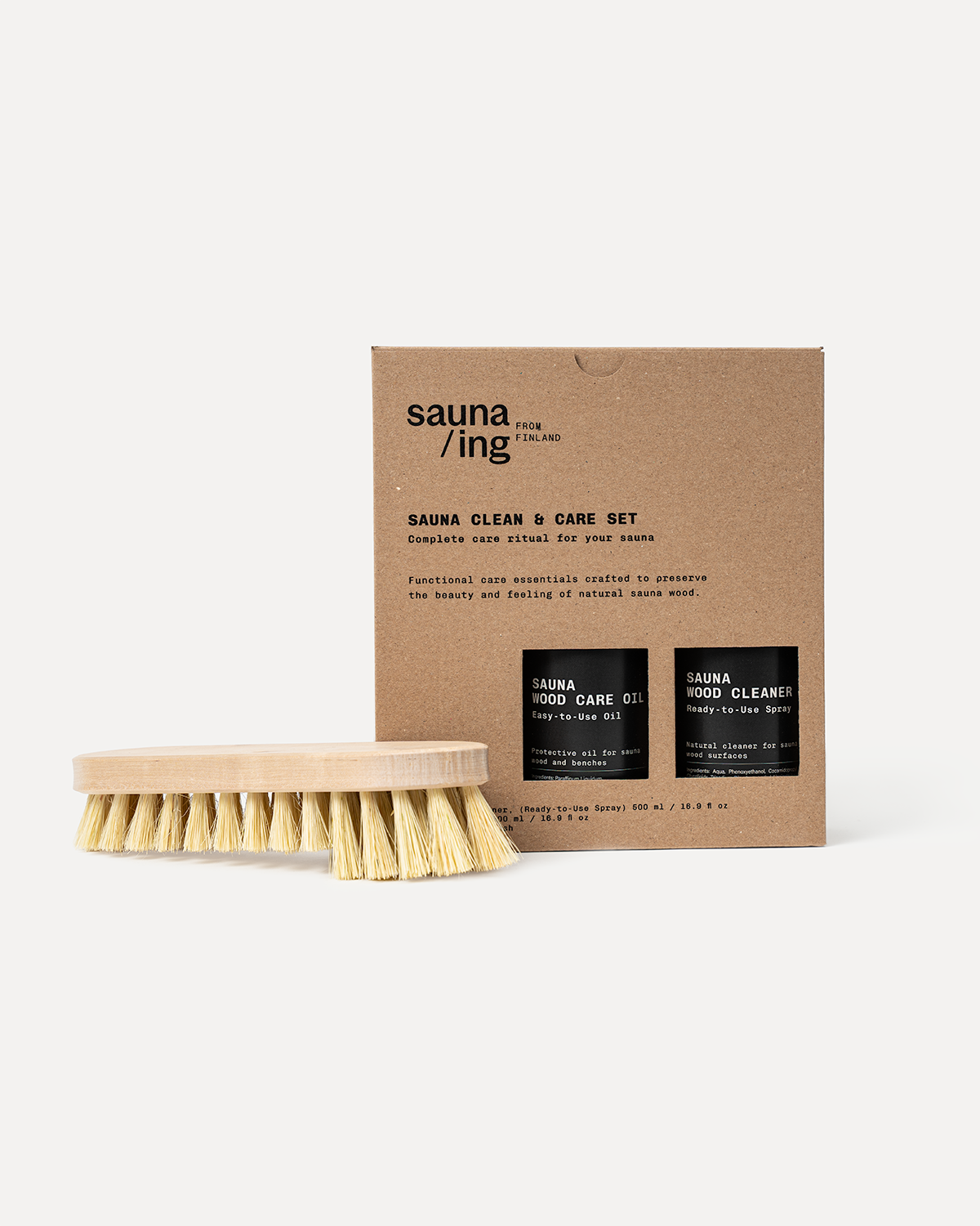 Sauna Clean & Care Set